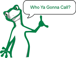 Image of KiiWii asking, "Who ya gonna call?"